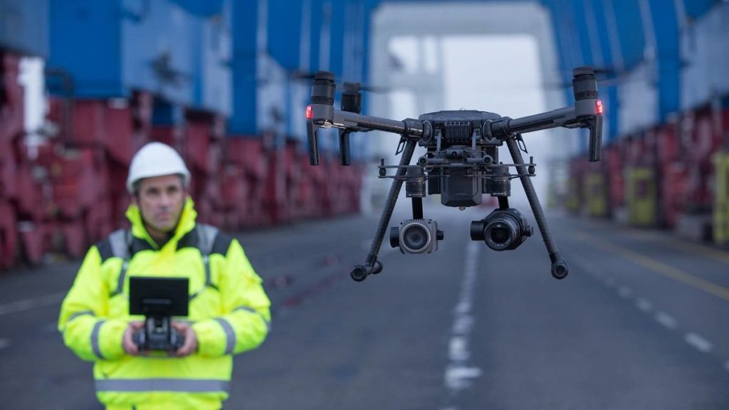 Drone professionnel : l'utilisation et les avantages sur un chantier